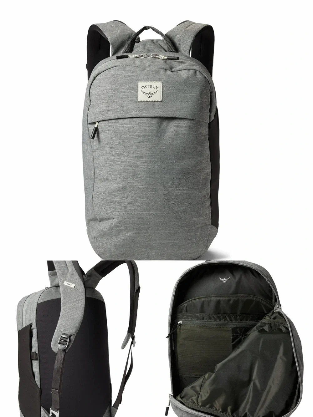 Osprey Arcane Large Day Grey Heather 20L Backpack NWT